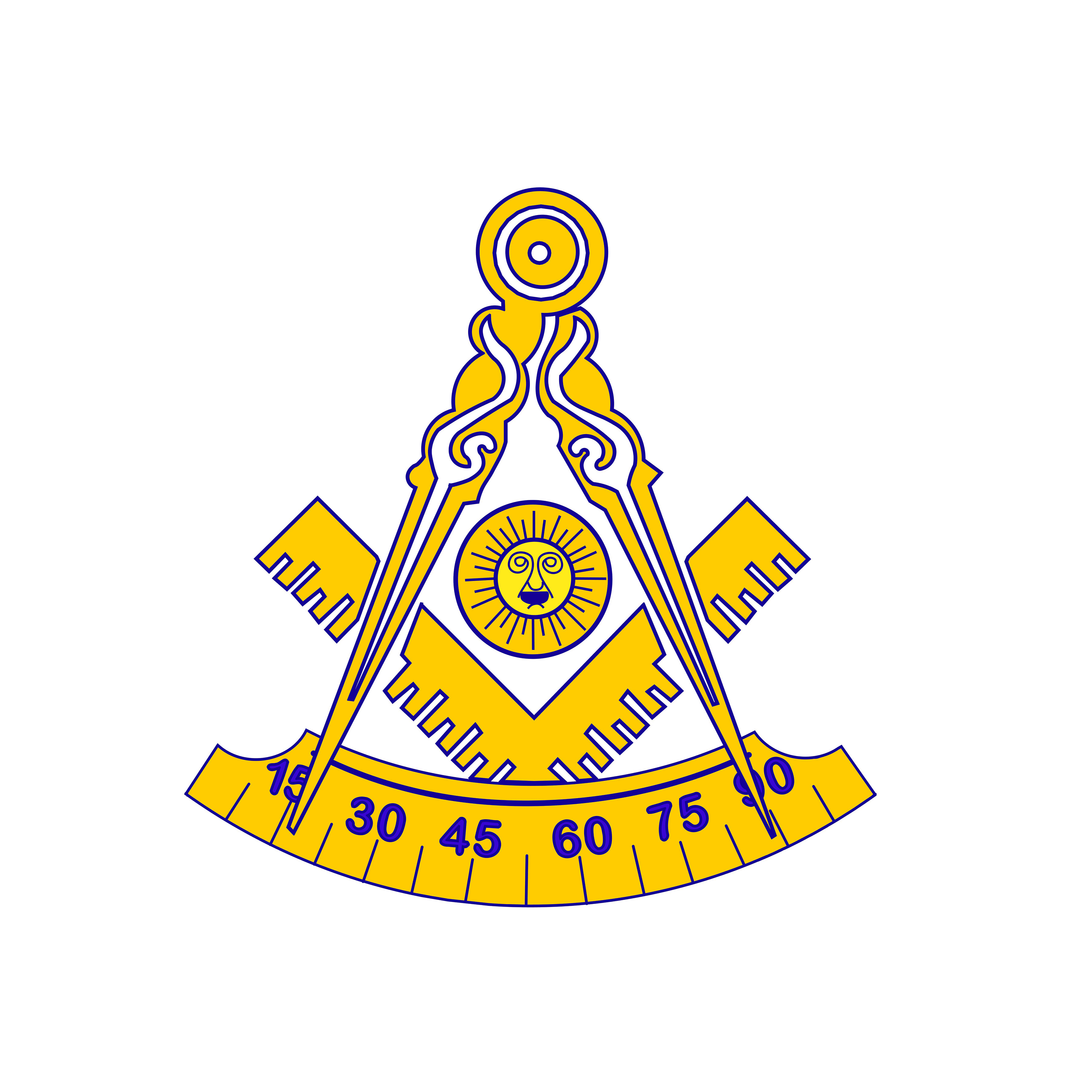 Past Master Masonic Symbols